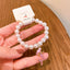 Cute Cartoon Character Acrylic Beaded Kid's Pearl Princess Bracelet - Ocean Wind Alloy Student Jewelry