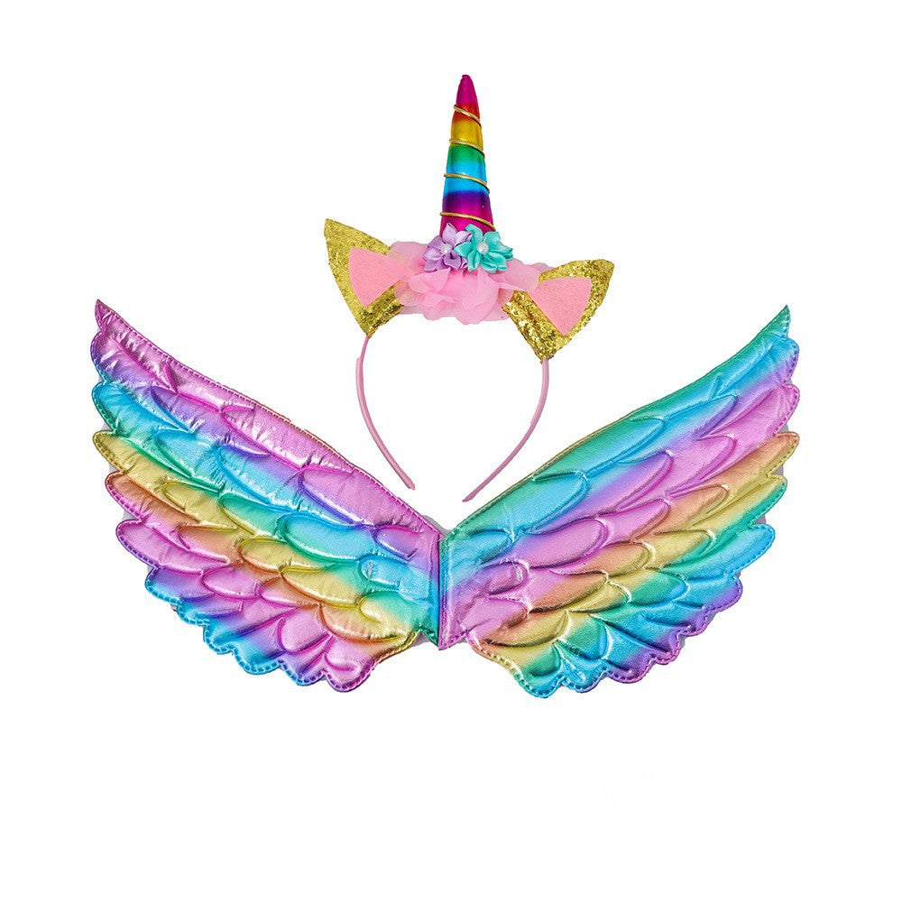 Women's Adorable Unicorn Wings Hairband for Girls