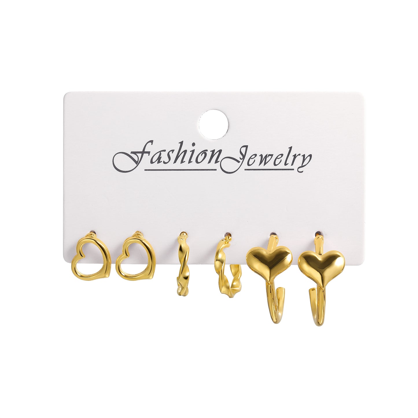 INS Style Retro Exaggerated Alloy No Inlaid Unisex Earrings