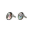 Abalone Fritillary Gradient Shell Men's Cufflinks