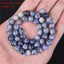 Natural Blue Dots Spacer and Abacus Beads for DIY Jewelry Making