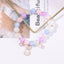 Cute Animal & Daisy Beaded Glass Bracelet for Women