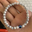 Ethnic Eye Agate & Natural Stone Beaded Bracelet for Men