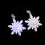 Christmas Tree Star Tassel Sterling Silver Earrings