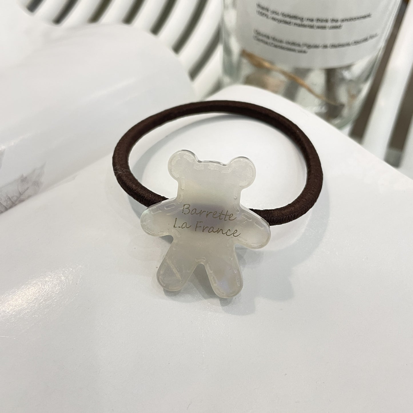 Women's Cute Bear Acetate Hair Tie