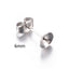 50 PCS Stainless Steel Ear Nuts for DIY Jewelry Making