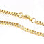 Wholesale Stainless Steel Box Chain Necklace - Multi-Color Plated Simple Layered Design