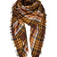 Women's Casual Lattice Polyester Scarf Shawl for Autumn Winter