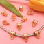 Alloy Solid Color Bead Connector for Children's Bracelet Pendant