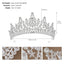 Retro Rhinestone Alloy Crown for Weddings and Ceremonies