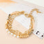 Casual Geometric Alloy Women's Bracelet and Bohemian Crystal Multi-Layer Jewelry Set