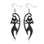 Halloween Skull Pumpkin Spider Web Alloy Earrings Set