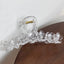 Sweet Flower Acrylic Hair Claw Clip - 11cm Korean Style Shark Hairpin