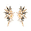 Retro Luxurious Rhinestone Wing Stud Earrings