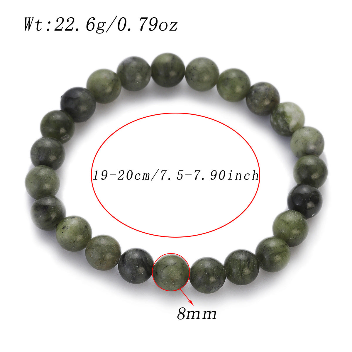 Retro Geometric Natural Stone Agate Beaded Bracelets Wholesale