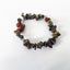 Fashion Irregular Natural Stone Beaded Bracelet with Colorful Crystal Chips