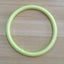 Elegant Gold Foil Silicone Women's Bangle Bracelet