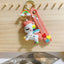 Cartoon Unicorn Silicone Keychain Pendant for Bags