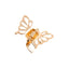 Women's Minimalist Butterfly Metal Hair Claw Clip