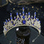 Elegant Baroque Rhinestone Crystal Bridal Crown Headwear