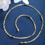 18K Gold Plated Geometric Alloy Necklace Chain