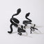 Fashion Curved Snake Alloy Earrings