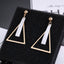 1 Pair Fashion Flower Alloy Plating Artificial Pearls Women'S Drop Earrings