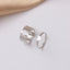 Simple Punk Hollow Universe Planet Adjustable Couple Rings Set