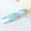 Women's Casual Solid Color U-Shaped Wavy Hairpin - Versatile Headwear for Back of Head Styling