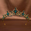 Women's Elegant Bridal Geometric Rhinestone Tiara Headband - Luxury Wedding & Birthday Hair Accessory