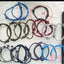 Basic Solid Color Nautical Nylon Adjustable Friendship Bracelets