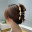 Women's Heart Shape Flower Acrylic Hair Claw Clip