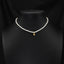 Original Design Heart Shape Freshwater Pearl 18k Gold Plated Pendant Necklace