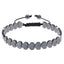 Hip-hop Retro Heart Shape Black Magnet Adjustable Men's Bracelet