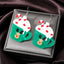 1 Pair Acrylic Christmas Tree Santa Claus Snowman Drop Earrings for Women