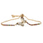 Simple Geometric Butterfly Crystal Pearl Bracelet Set