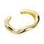 Wholesale Jewelry Casual Vacation Classic Style Solid Color Alloy Gold Plated Silver Plated Bangle