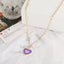 Fashion Double-layer Heart-shaped Necklace