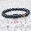 Simple Constellation Obsidian Beaded Bracelet Set