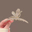 Women's Floral Rhinestone Pearl Hair Claw Clip