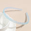 Simple Classic Solid Color Resin Inlay Jelly Rhinestone Hairband