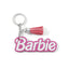 Acrylic Letter Women's Bag Pendant Keychain with Tassel Charm