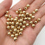 2000 PCs DIY Jewelry Accessories Round Perforated CCB Spacer Beads for Bracelet Making