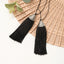 Simple Metal Fish Mouth Tassel Line Fashion Earrings