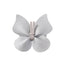 Girls' Butterfly Hair Clip - Glossy Leather & Polyester Rib Hair Accessory