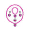 Factory Spot Frozen Princess Aisha Girl Dress-up Jewelry Diamond Necklace Bracelet Ring Earrings Set