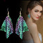 Fashion Geometric Aluminum Sequins Women'S Drop Earrings 1 Pair