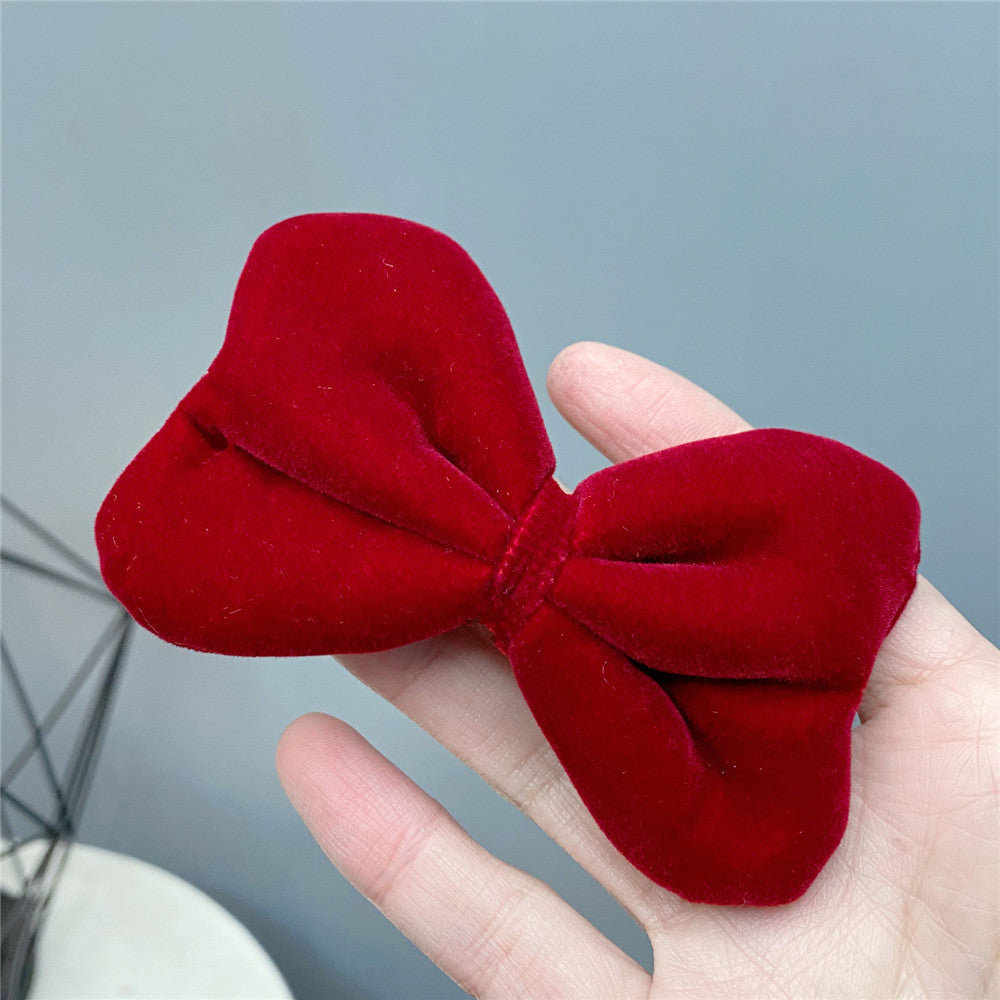 Red Big Bow Headband - Sweet Korean Style Hair Accessory