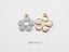 1 Piece Simple Style Classic Style Flower Inlay Iron Rhinestones Drop Earrings