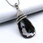 Shiny Rhombus Crystal Pendant Necklace with Copper Alloy Chain
